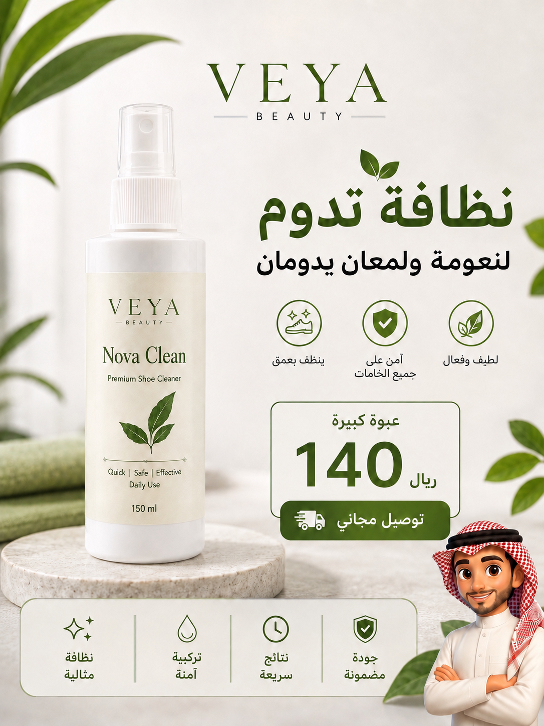 🧼 Nova Clean – منظف الأحذية الاحترافي